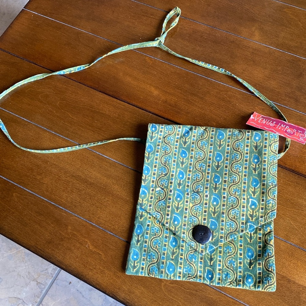 BOHO/HIPPY ‘Venus Imports’ Crossbody Bag Hand Made in Nepal with Veg Dyes